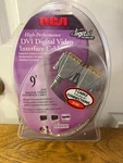 Rca 9ft 24k Gold Dvi Digital Video Interface Cable Dt9dvid....new. Fixed Price $18.00.