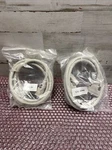 Lot Of 2 New Unixtar Awm Style E74020-c 20276 30v Vw-1 Dvi In White. Fixed Price $6.00.
