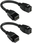 Usebean Hdmi Keystone Coupler 4k (2-pack), Jack Inserts Female To. Fixed Price $19.29.