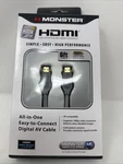 Monster Hdmi Cable 6ft 1080p Digital Av 122510-00. Fixed Price $14.99.