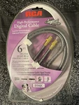 Rca High Performance Digital Cable 6' Dt6qc Hdtv, Vcr, Cable, Satellite, Modem. Fixed Price $4.95.