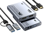 Fulfalic Video Capture Card, Audio Usb 3.0 Card 4.... Fixed Price $40.27.