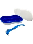 Archtek Denture Retainer Mouth Guard Night Case Brush Rinse Basket Cleaner. Fixed Price $18.39.