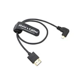 Right Angle Micro Hdmi To Cable 8k60p High-speed 2.1 For Sony Canon Atomos. Fixed Price $19.99.
