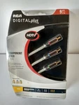 Rca Hdtv Component Video Cable Satellite Dvd A/v Receiver 9 Ft Gold Plated New!. Fixed Price $19.50.