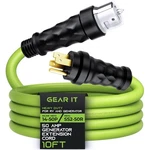 Gearit 50-amp Generator Extension Cord (10 Ft) Inline Nema 10 Feet, Green. Fixed Price $109.71.