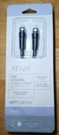 Ativa 833-465 Video Coaxial Cable 6 Ft F-type Rg6 Tv Vcr Satellite Para New. Fixed Price $8.77.