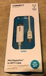 Belkin Connect Mini Displayport To Hdtv Adapter Cable White 6 Ft In Box. Fixed Price $19.95.