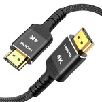Highwings 20ft 4k Hdr Hdmi Cable, 18gbps Braided Nylon, Hdcp 2.2, Arc, Uhd, H. Fixed Price $14.99.