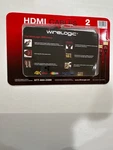 2-pack Wirelogic 8 Feet Ruby Hdmi Cable, Supports 4k Resolutions. Fixed Price $15.00.