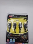 New Xtreme 6' High Speed Hdmi Cable X2 1440p Hd 24k Gold Connector. Double Pack. Fixed Price $14.99.