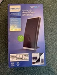 Philips Crystal Hd Amplified Antenna For Free Local Tv - Black New Open Box. Fixed Price $11.50.