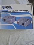 Vanco 280531 Digital Audio Over Cat5e/cat6 Cable Extender Brand New. Fixed Price $62.95.