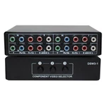 5 Rca Rgb Component Video Switch Selector Box Av Switcher 3-way Ypbpr Cable Ao. Fixed Price $24.98.