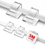 100pcs Clear Outdoor Light Clips Adhesive Cable Holder Wall Cord Organizer Hooks. Fixed Price $16.12.