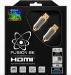 Fusion8k Hdmi 2.1 Cable Supports 8k 60hz And 4k 120hz (3 Feet). Fixed Price $14.99.
