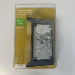 On.q Legrand Nickel 8 Way Coax Video Cable Splitter Module Vm1002-v1. Fixed Price $17.95.
