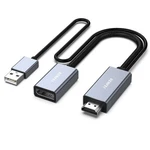 Benfei Hdmi To Displayport Adapter, Source Grey Or Silver. Fixed Price $28.88.