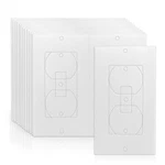 Birllaid Wall Outlet Insulation Gasket Plate Foam Pads, 26 White. Fixed Price $13.24.