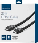 Insignia 4k Ultra Hd 25ft Hdmi Cable High Speed In-wall Rated 18gbps!!!!!!!!!!!!. Fixed Price $12.00.