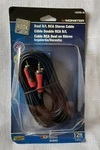 Monster Stereo Cable Dual R/l Rca 12' Black Just Hook It Up Part No. 140288-00. Fixed Price $17.89.