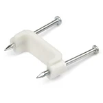 100 Pack Cable Clips With Nails - Two Steel Reusable Nail-in Clamps Br. Fixed Price $188.65.