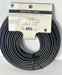Coaxial Cable Rg6 By Onn 100ft Black F-type Connectors New. Fixed Price $9.99.