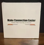 Wireless Hdmi V1.4 Transmitter And Receiver Kit, 1080p, Portable, Model: Tr 60. Fixed Price $75.00.