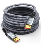 Capshi Fiber Optic Displayport Cable 100 Ft 8k Long Dp 1.4(8k 60hz, 4k 144. Fixed Price $89.99.