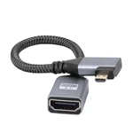 Riieyoca 4k Micro Hdtv To Adapter Cable,right Right Angle Hdmi. Fixed Price $13.98.