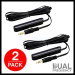 Ir Receiver Cable 2 Pack Dual Band Infrared Cord Frequency Eye 38khz 56khz. Fixed Price $59.99.