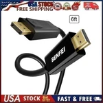 Benfei 4k Displayport To Hdmi Cable 1m 6ft, Uni-directional. Fixed Price $10.95.