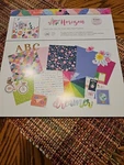 New Paige Evans Horizon 12 X12 Project Pad 24 Sheets Dreamer Flower Pink Paislee. Fixed Price $18.88.