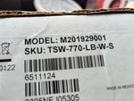 Crestron Tsw-770-lb-w-s. Fixed Price $199.00.