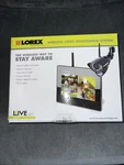 Lorex Digital Wireless Video Monitoring System Lw2711 Sd7 Open Box Cd Included. Fixed Price $240.00.