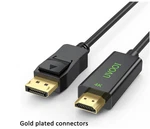Uvooi Displayport To Hdmi Cable 10 Feet, Display Port (dp). Fixed Price $5.00.
