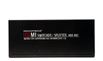 Monoprice Hdmi Switcher/splitter Hdx-402 Hd 1080p 4 In 2 Out Matrix W/remote. Fixed Price $29.88.