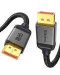 Silkland 80gbps Displayport Cable 2.1 10ft/3m, 16k 60hz, 8k 240hz, 4k 540hz 3.... Fixed Price $48.89.