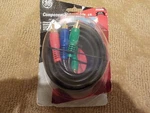 Ge Component Video 6' Copper Conductor Cable - Rca Male To Model Av23296. Fixed Price $14.75.