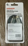 Magnavox High Speed Hdmi Braided Ethernet Cable 6 Ft. Mc5000bbr Hdtv Gaming. Fixed Price $7.37.