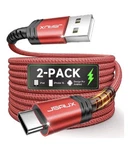 Jsaux Usb C Cable 2-pack 15ft Each A To Cord Fast Charging. Fixed Price $18.00.