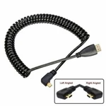 Cy Hdmi Male To Left / Right Angled 90 Degree Micro Hdtv Stretch Cable. Fixed Price $8.99.