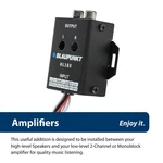 Blaupunkt H L18x 2 Channel High To Low Built-in 12v Remote Level Converter. Fixed Price $29.99.