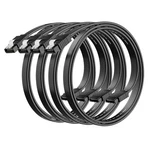 Pagaloce Sata Cable Iii 18 Inch (4-pack), 7-pin Straight Angle 4-pack, Black. Fixed Price $13.18.