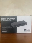 W Box Tech 1x4 Hdmi Splitter 4k Uhd 0e-hdmispl4. Fixed Price $50.00.