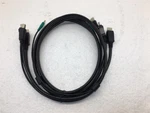 Black Box 6ft Secure Kvm Cable Usb 3.5mm Audio Displayport Skvmcbl-2dp-06taa. Fixed Price $44.99.