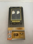 Ge 4' Premium Hdmi High-speed Cable With Ethernet 4k Ultra Hd 18gbps Gold Plate. Fixed Price $14.99.