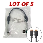 Lot Of 5 Monoprice Select Series 3872 High Speed Hdmi Cable 1.5ft 18gbps Black. Fixed Price $13.87.