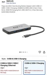Eaton Tripplite Usb C Docking Station Adapter. Fixed Price $35.00.