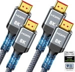 Highwings 10k 8k Hdmi 2.1 Cable 2-pack 6.6ft Certified 48gbps Ultra High Speed. Fixed Price $28.99.